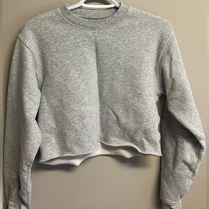TNA Cozy Fleece in Light Gray